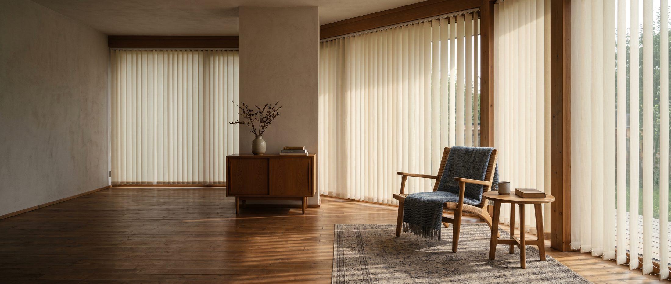 Jaluzele verticale și rolete textile